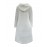 Teddy Hooded Dress, Casual Long Sleeve Winter Warm Dress, Women's Clothing