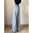Solid Elastic High Waist Sweatpants, Casual Sporty Wide Leg Pants With Pocket, Women's Clothing