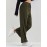 Solid Corduroy Straight Leg Pants, Casual High Waist Loose Pants With Pocket, Women's Clothing